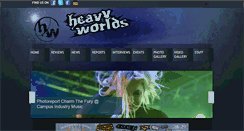 Desktop Screenshot of heavyworlds.com